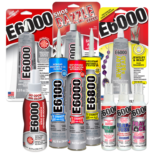 E6000 Fabri-Tack 4 ounce 565104C. Case of 6 tubes – Creative Wholesale